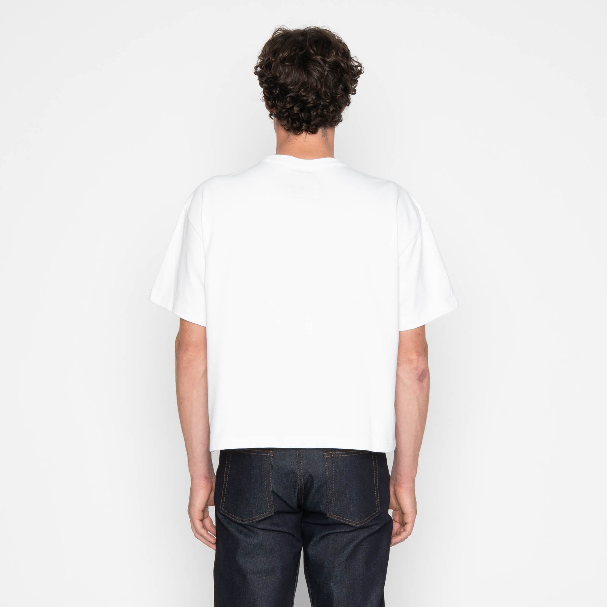 Strong Tee - Heavyweight 11oz. Jersey - White by Naked & Famous Denim