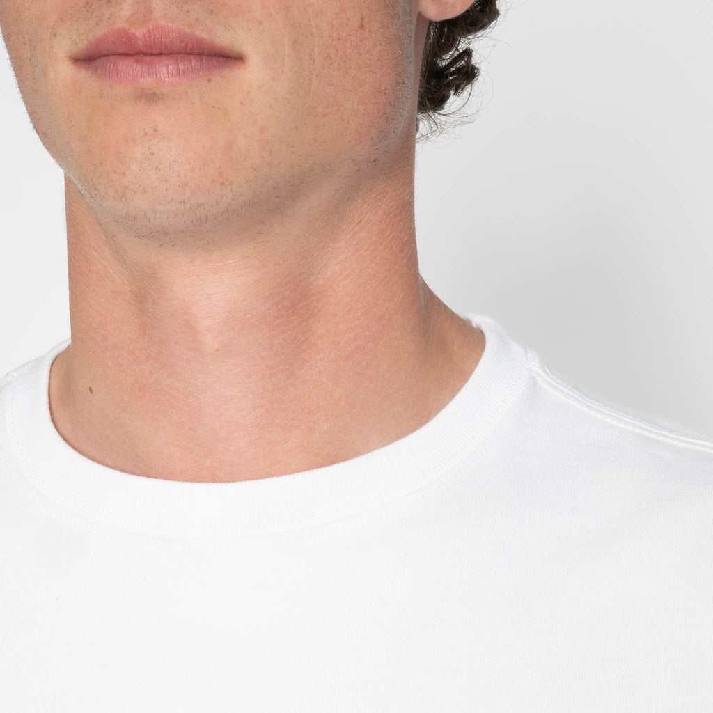 Strong Tee - Heavyweight 11oz. Jersey - White by Naked & Famous Denim