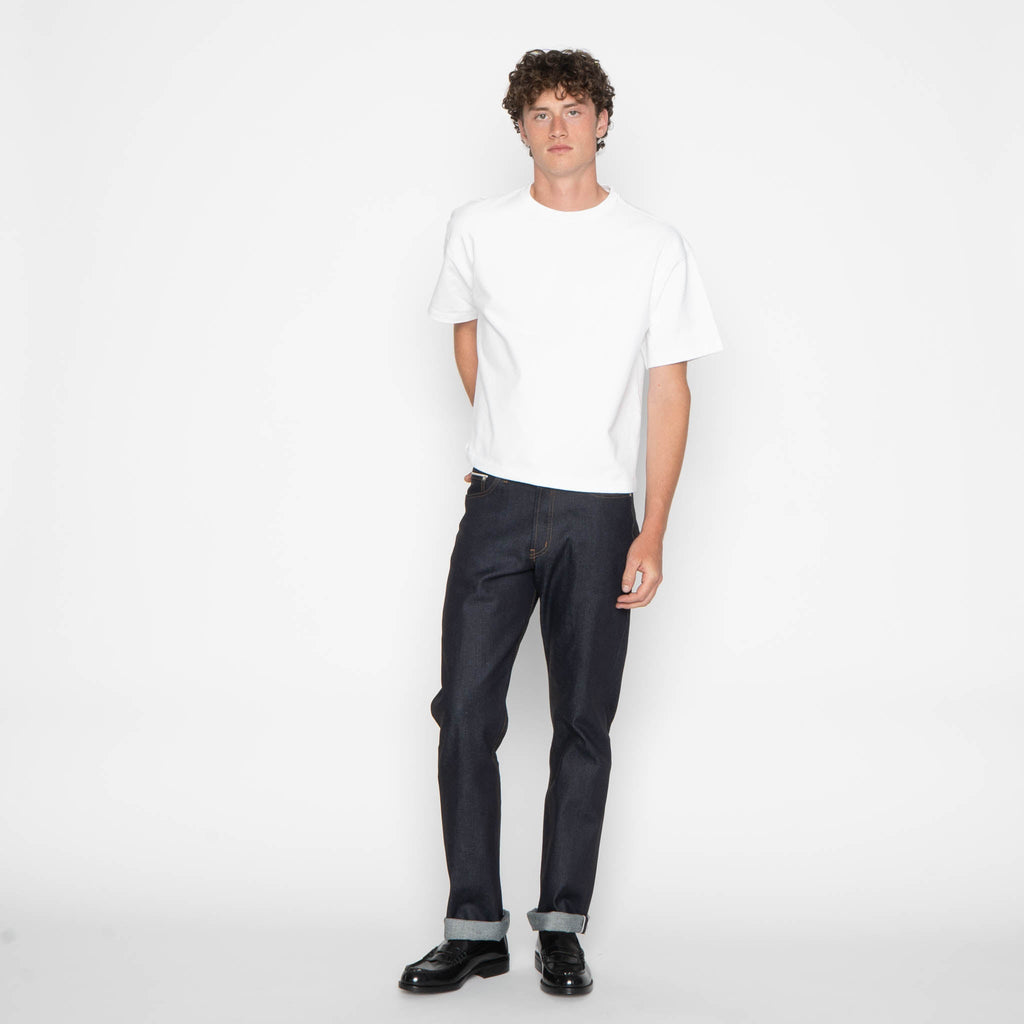 Strong Tee - Heavyweight 11oz. Jersey - White by Naked & Famous Denim