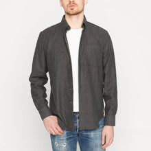 Load image into Gallery viewer, Easy Shirt - Yak Fiber Brushed Flannel - Charcoal
