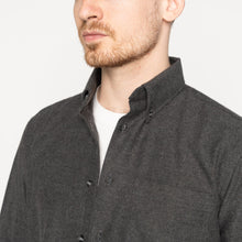 Load image into Gallery viewer, Easy Shirt - Yak Fiber Brushed Flannel - Charcoal
