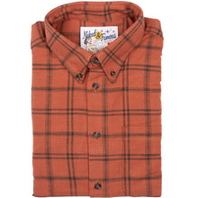 Load image into Gallery viewer, Easy Shirt - Big Slub Check Flannel - Red
