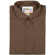 Load image into Gallery viewer, Easy Shirt - Melange Soft Twill - Brown
