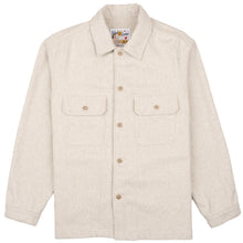 Load image into Gallery viewer, Over Shirt - Triple Yarn Twist Brushed Flannel - Ivory
