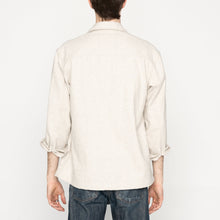 Load image into Gallery viewer, Over Shirt - Triple Yarn Twist Brushed Flannel - Ivory
