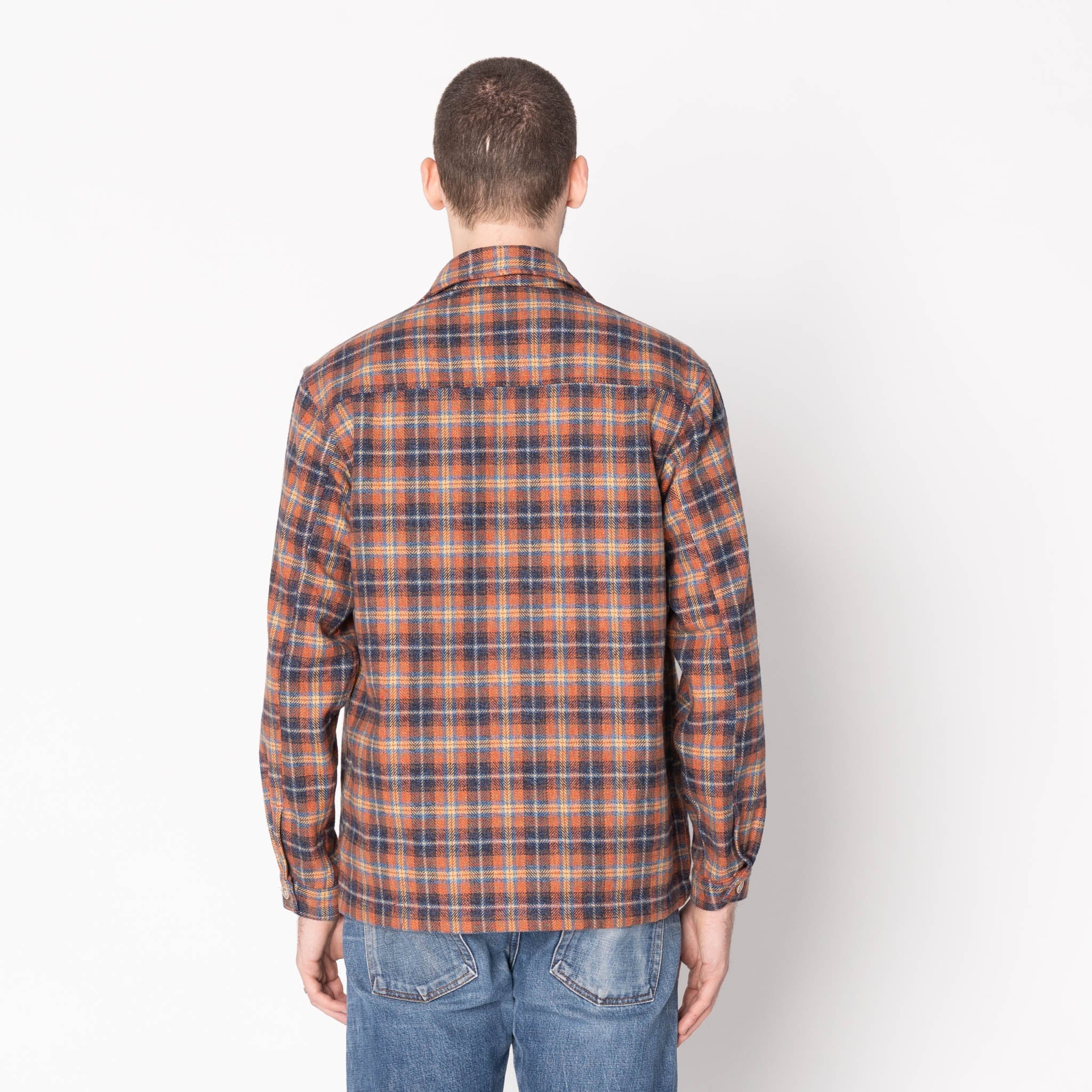 Work Shirt - Triple Twist Yarn Flannel - Red
