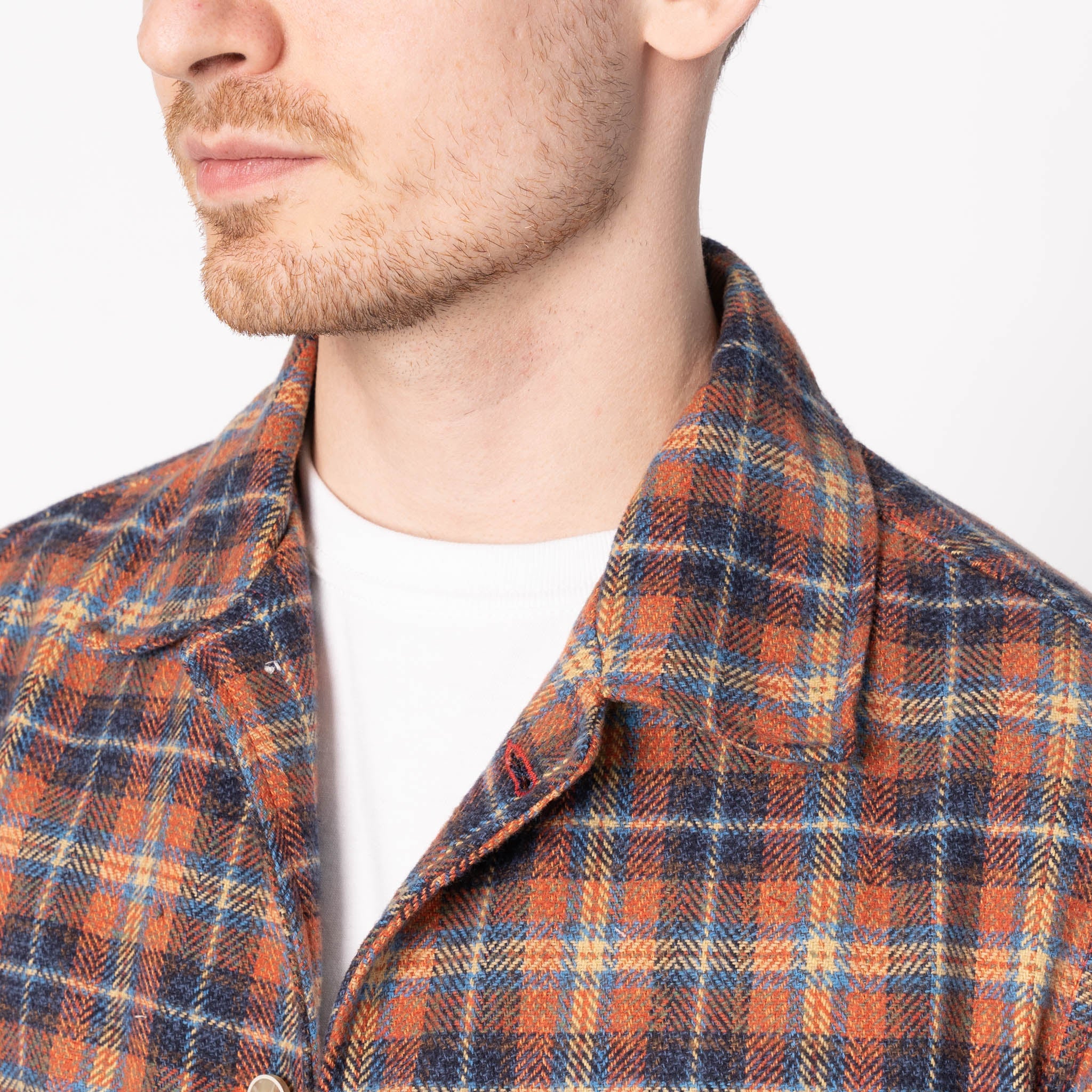 Work Shirt - Triple Twist Yarn Flannel - Red