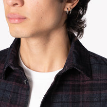 Load image into Gallery viewer, True Shirt - Corduroy Shirting (21W) - Navy / Green by Naked &amp; Famous Denim
