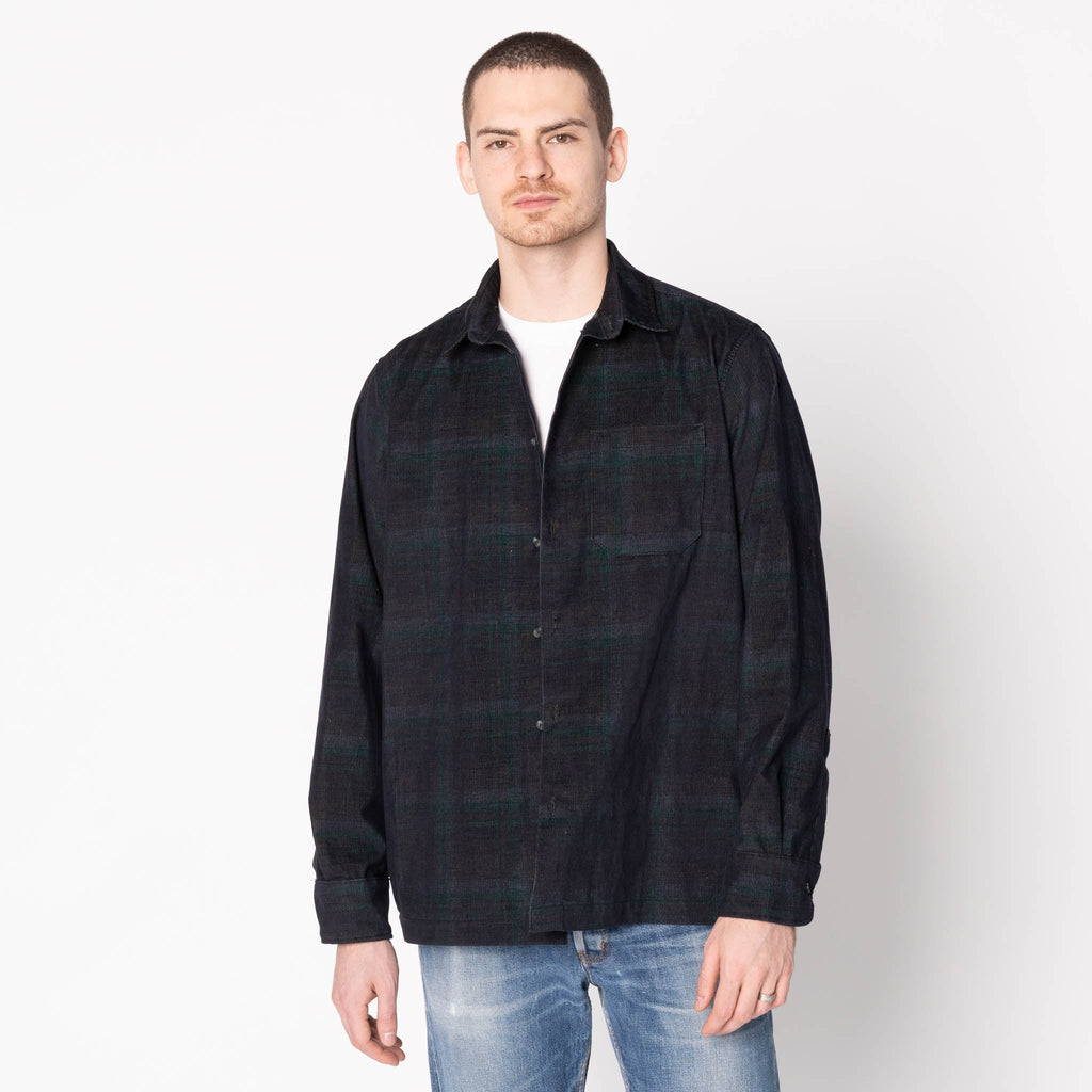True Shirt - Corduroy Shirting (21W) - Brown / Beige by Naked & Famous Denim