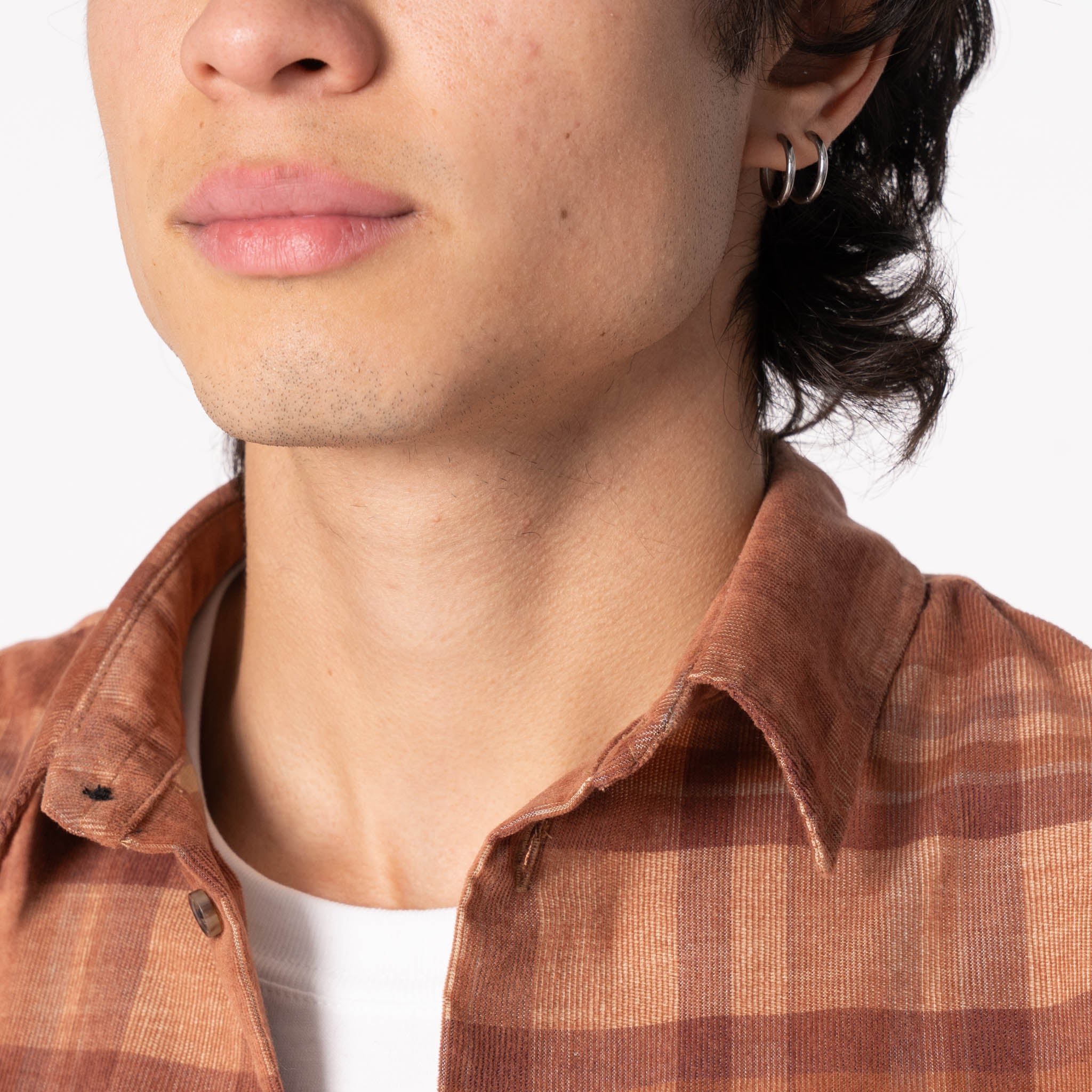 Work Shirt - Herringbone Triple Twist - Indigo by Naked & Famous Denim