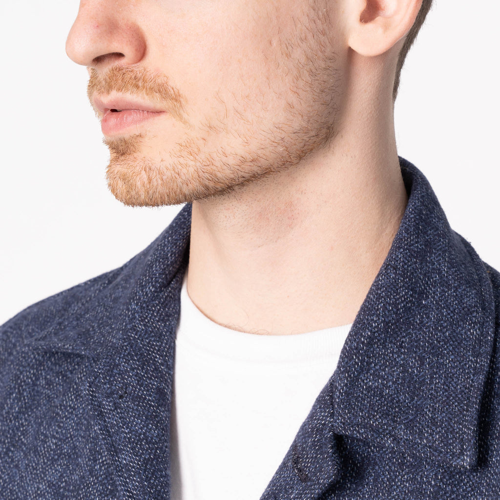 Work Shirt - Herringbone Triple Twist - Forest by Naked & Famous Denim