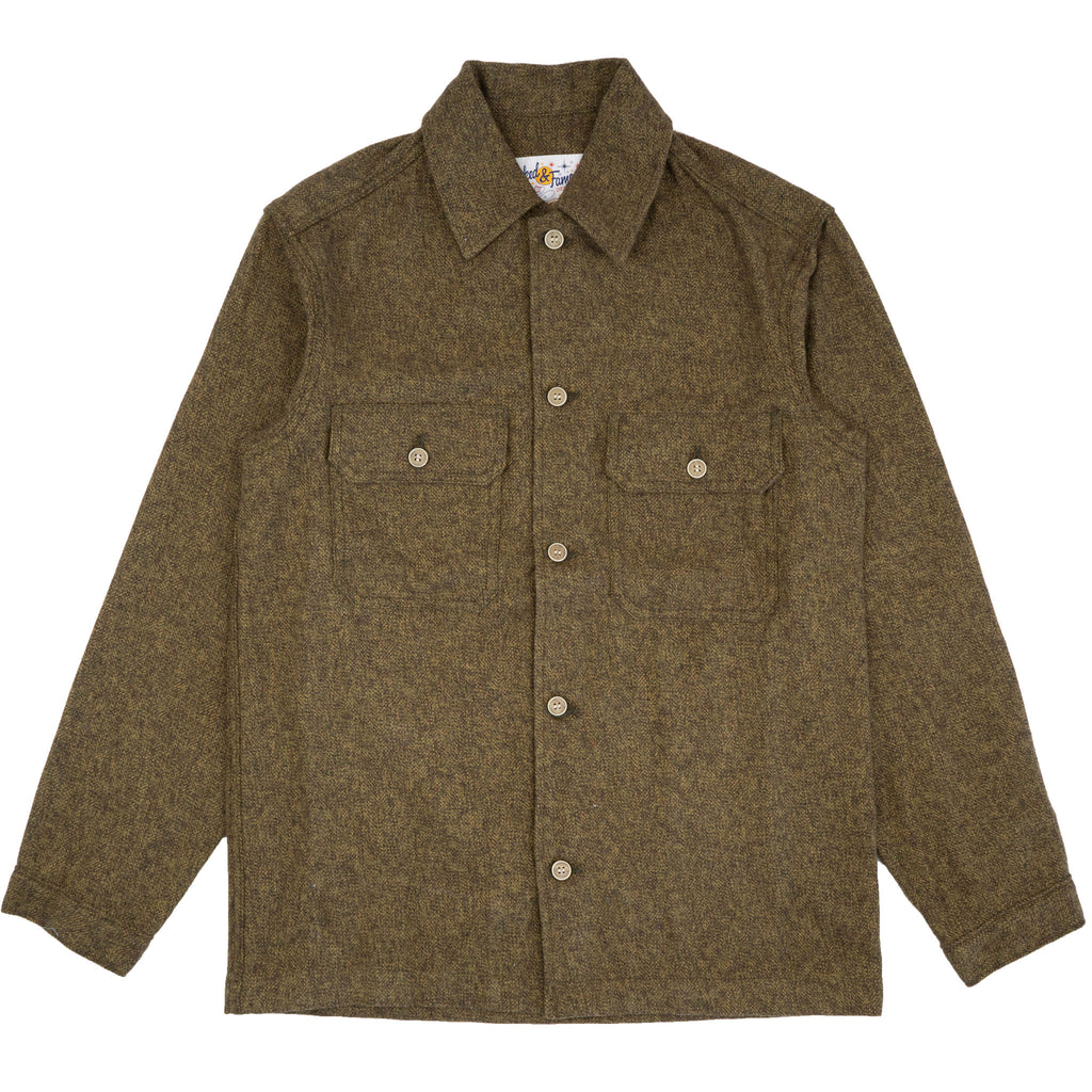 Work Shirt - Herringbone Triple Twist - Forest