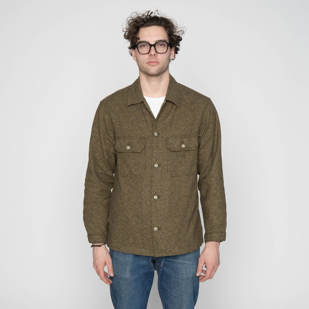 Work Shirt - Herringbone Triple Twist - Forest