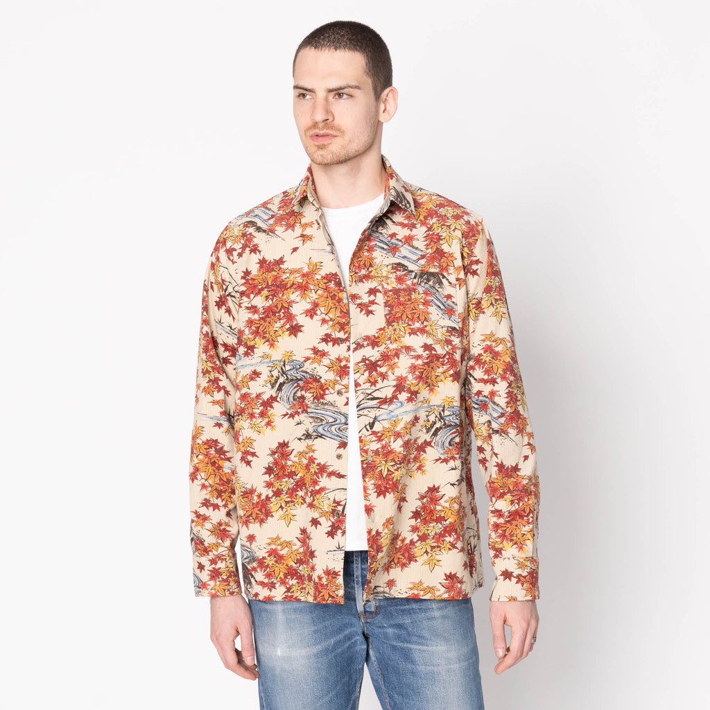 Camiseta True - Estampada - Otoño - Crema