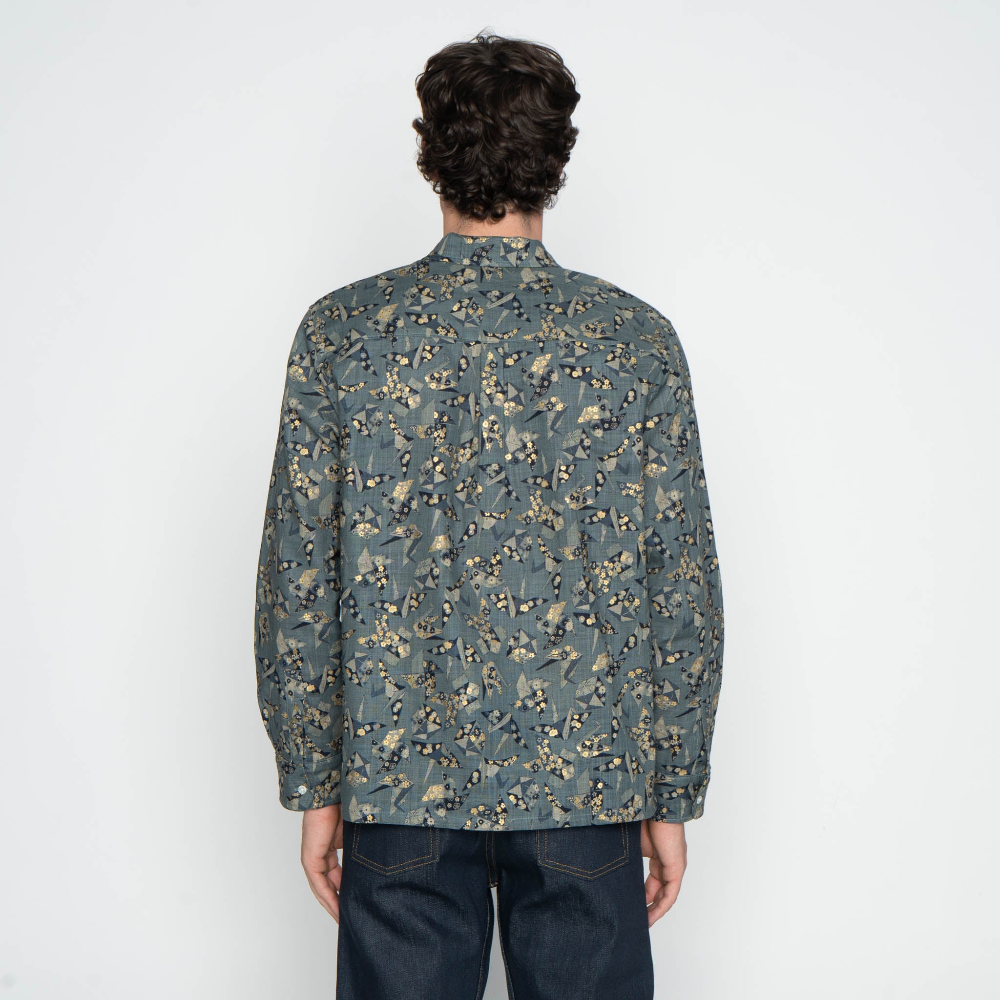 True Shirt - Origami Poplin - Blue