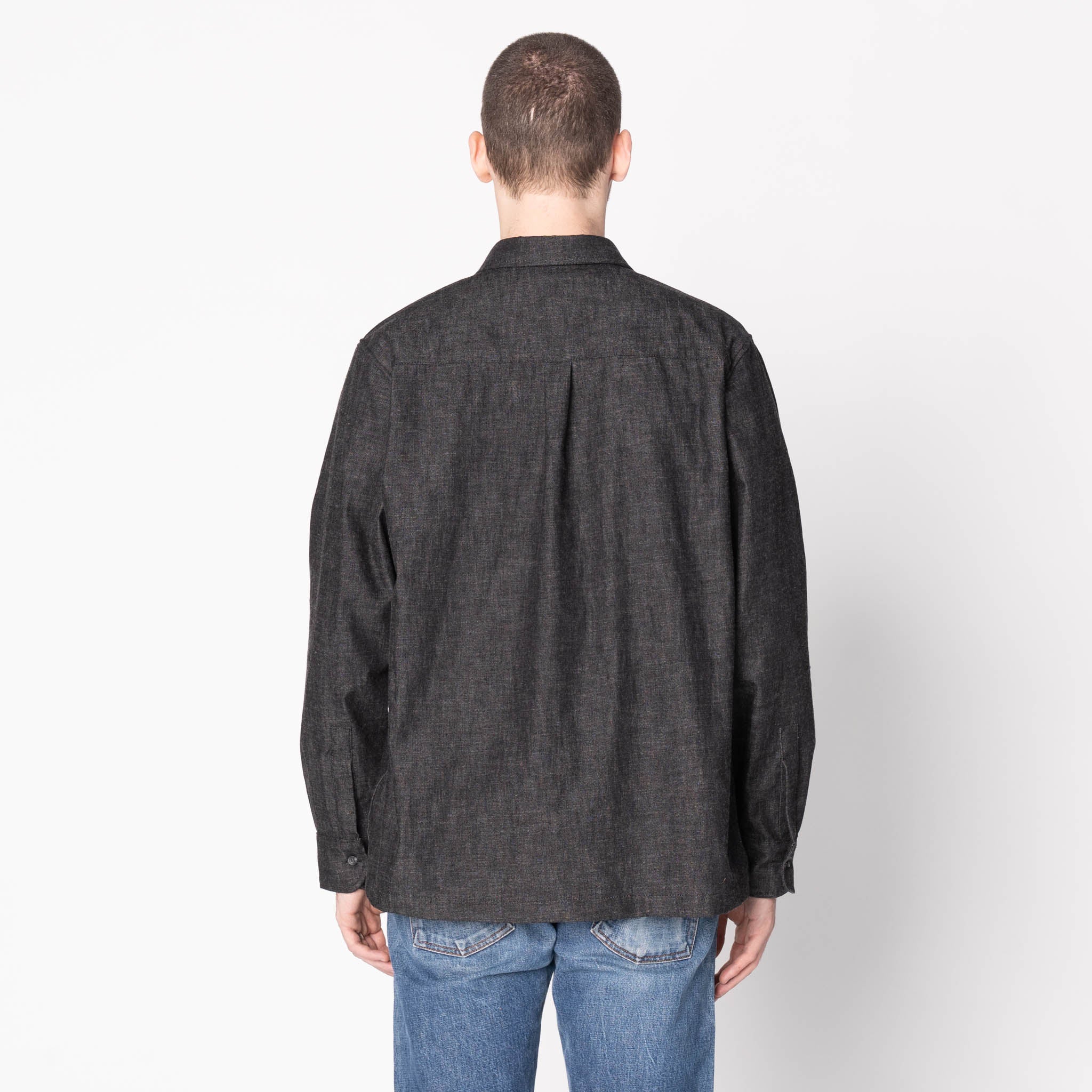 Kimono Shirt  - Indigo Sugiaya - Indigo by Naked & Famous Denim