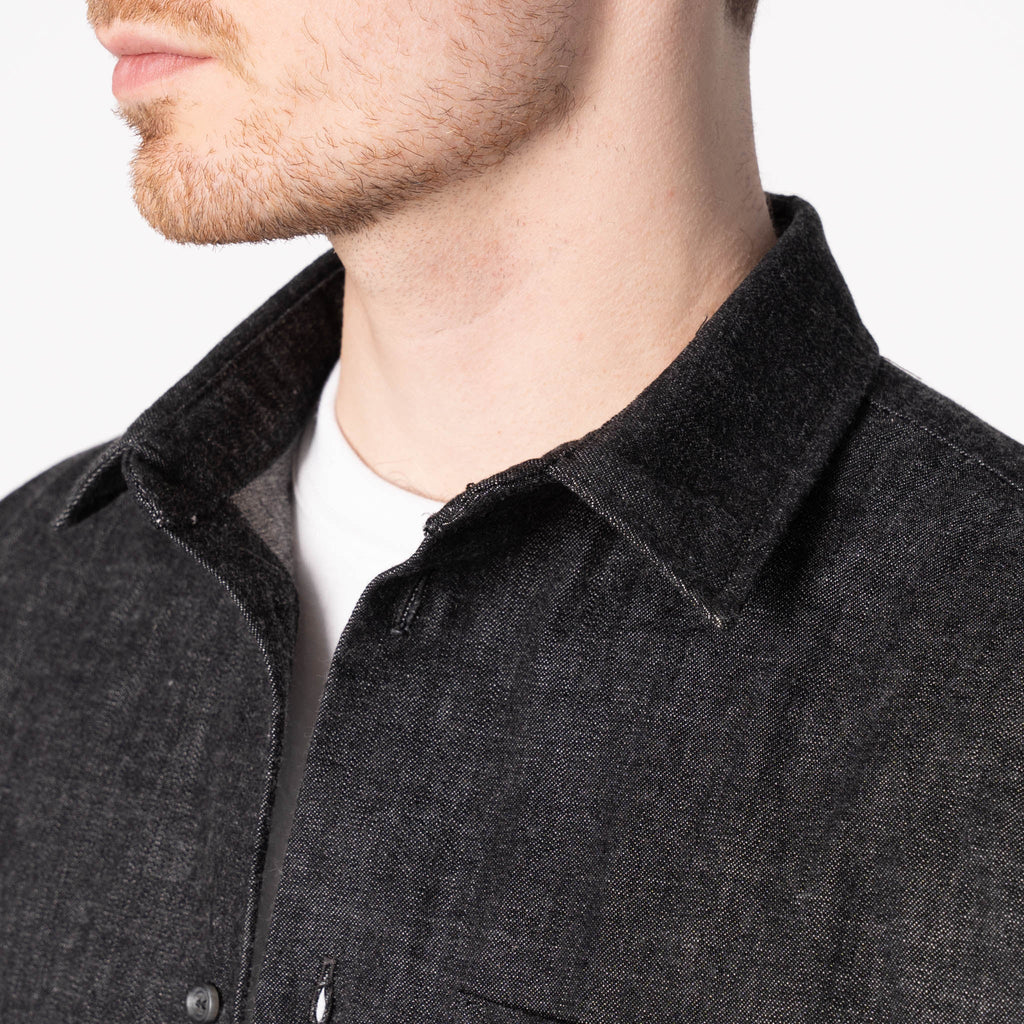 Kimono Shirt  - Indigo Sugiaya - Indigo by Naked & Famous Denim