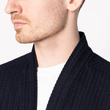 Load image into Gallery viewer, Kimono Shirt - Kimono Scramble - Indigo by Naked &amp; Famous Denim
