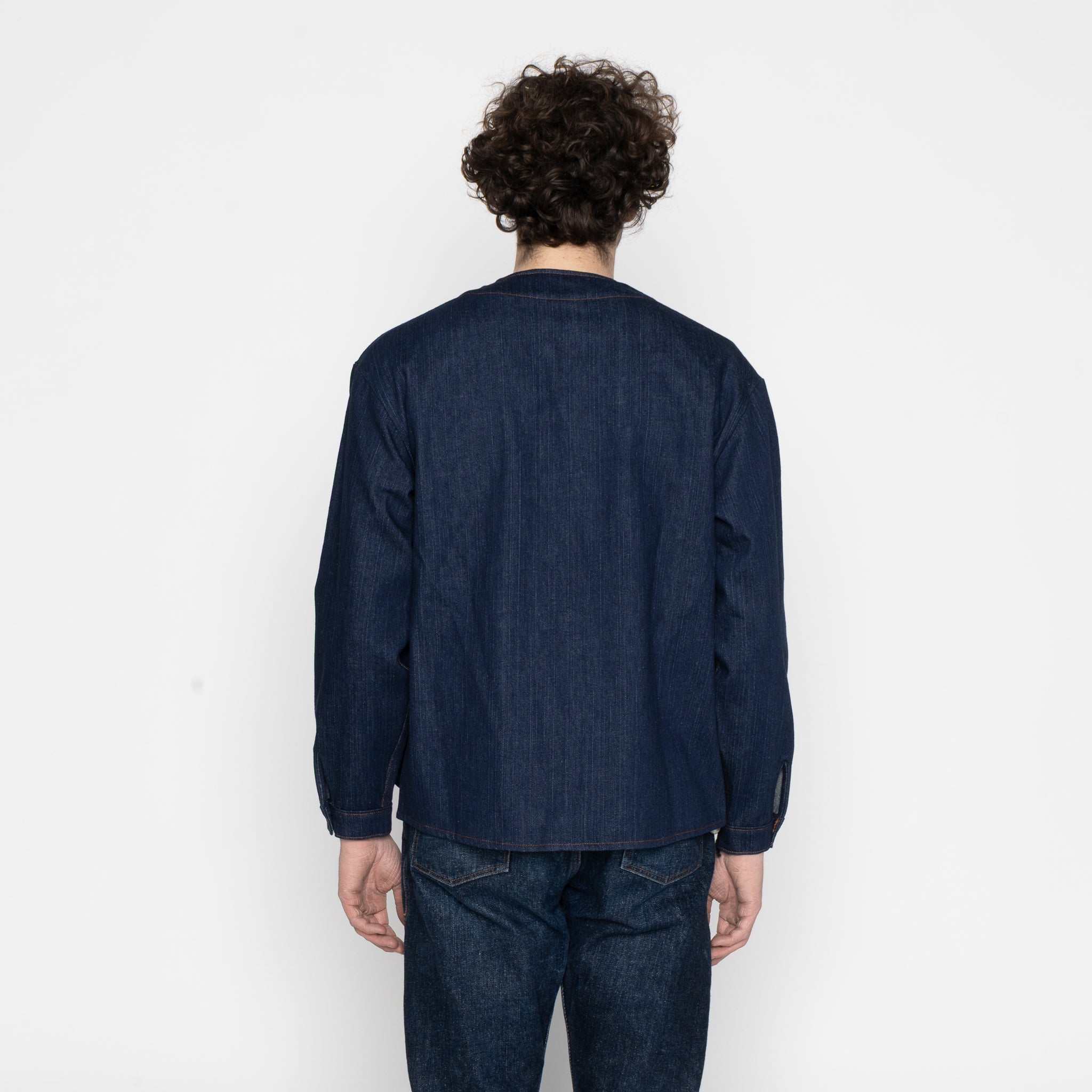 Wise Guy  - Vertical Slub Denim - Indigo