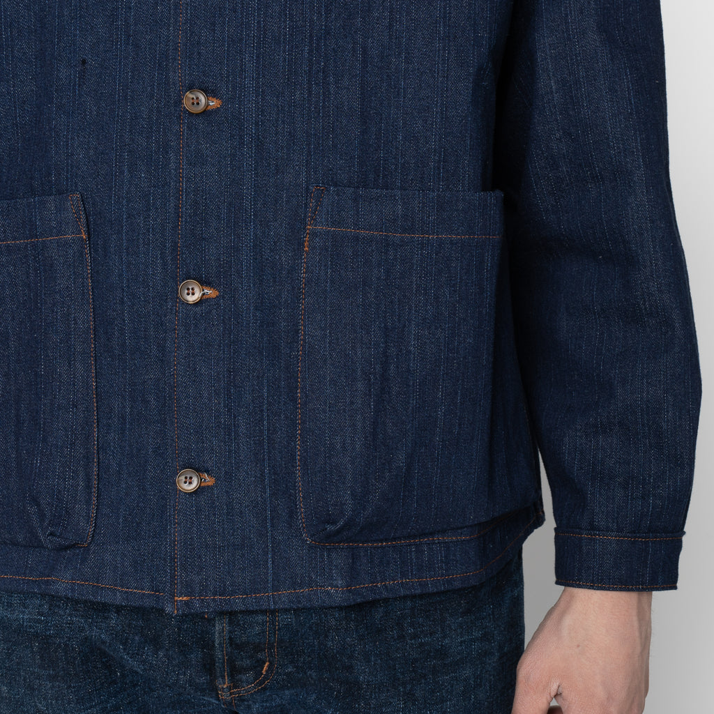 Wise Guy  - Vertical Slub Denim - Indigo