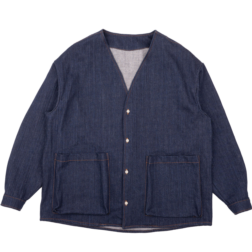 Wise Guy  - Vertical Slub Denim - Indigo