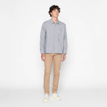 Load image into Gallery viewer, True Shirt - Organic Hickory - Indigo by Naked &amp; Famous Denim
