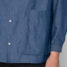 Load image into Gallery viewer, Wise Guy - Linen Blend Denim - Indigo by Naked &amp; Famous Denim
