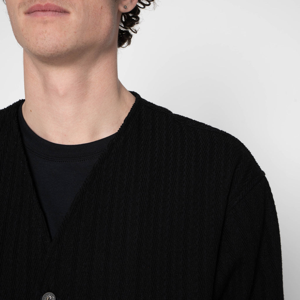Wise Guy Shirt - Black Sugiaya by Naked & Famous Denim