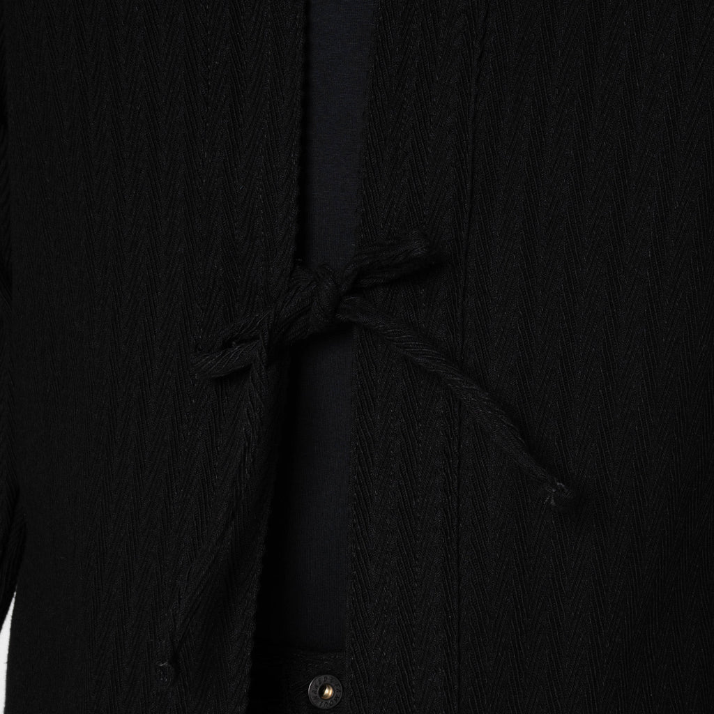 Kimono Shirt - Black Sugiaya by Naked & Famous Denim