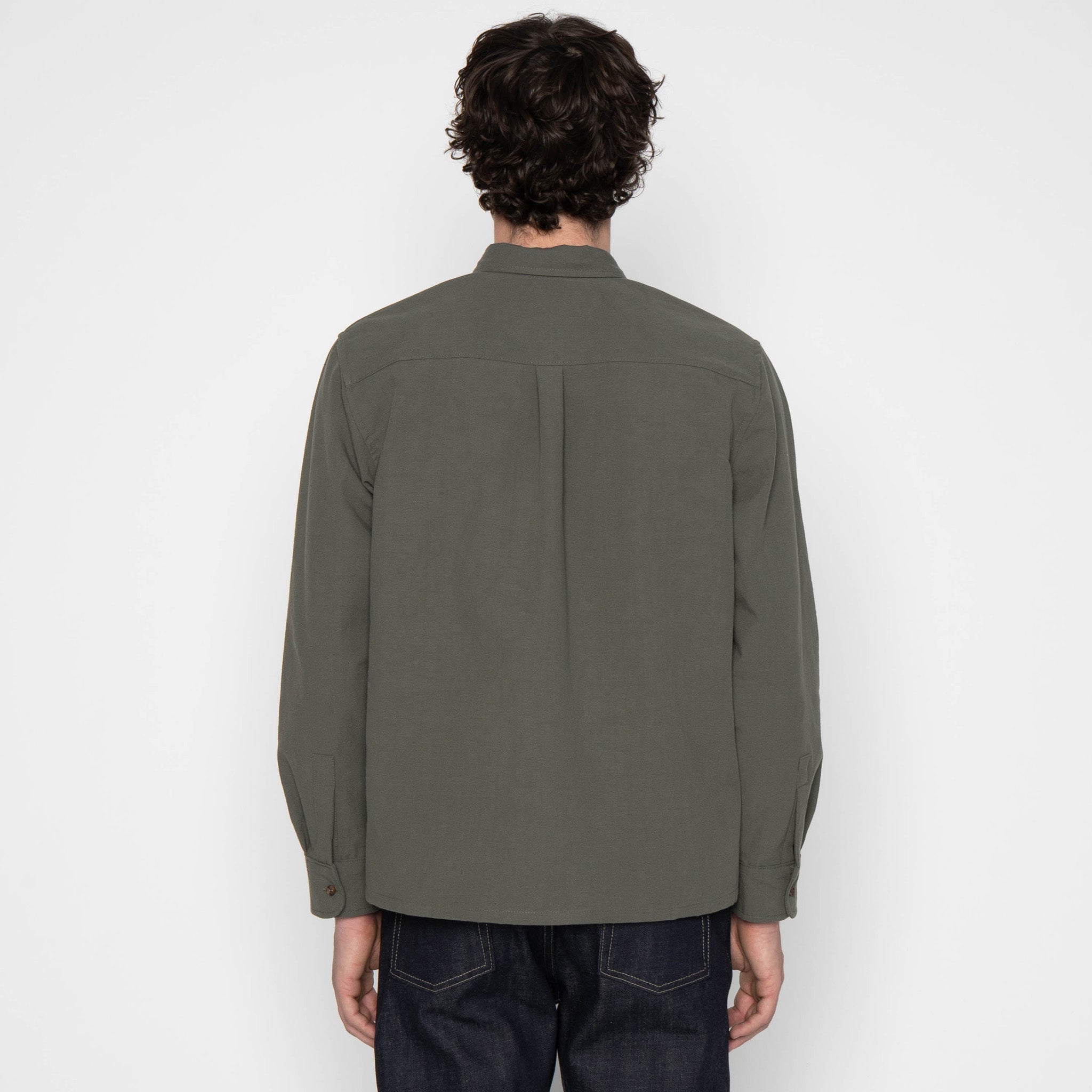 True Shirt - Army Oxford Selvedge by Naked & Famous Denim