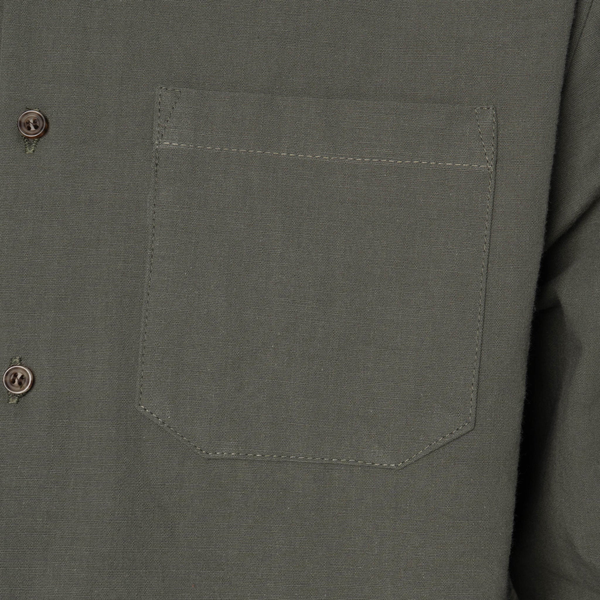 True Shirt - Army Oxford Selvedge by Naked & Famous Denim