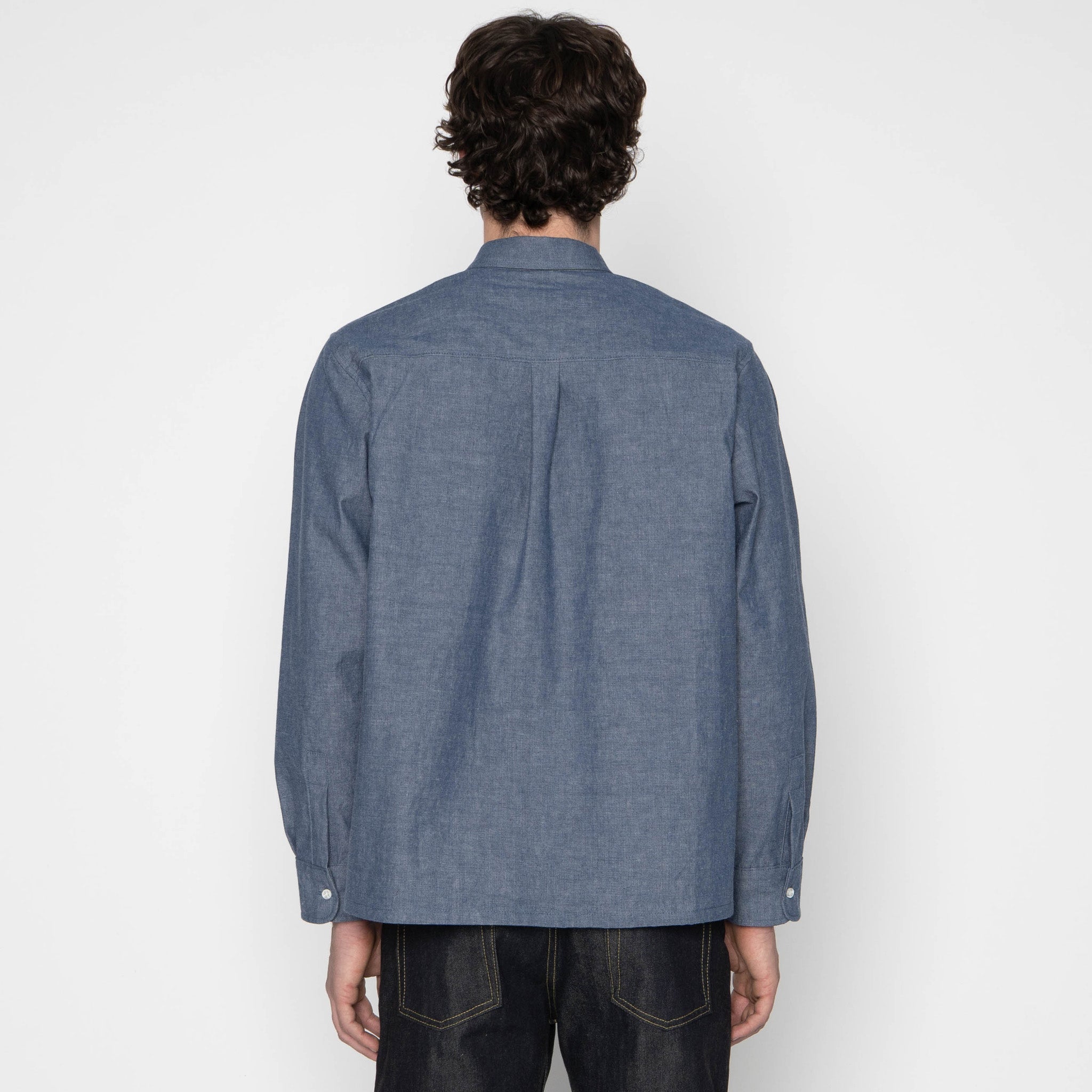 True Shirt - Vintage Selvedge Chambray - Blue by Naked & Famous Denim