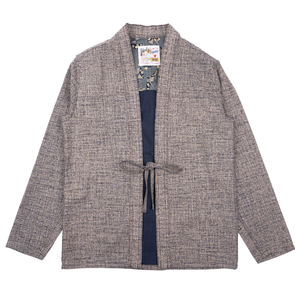 True Shirt - Kimono Scramble - Indigo by Naked & Famous Denim
