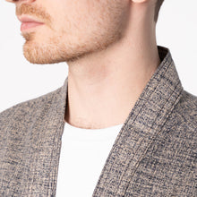 Load image into Gallery viewer, True Shirt - Kimono Scramble - Indigo by Naked &amp; Famous Denim
