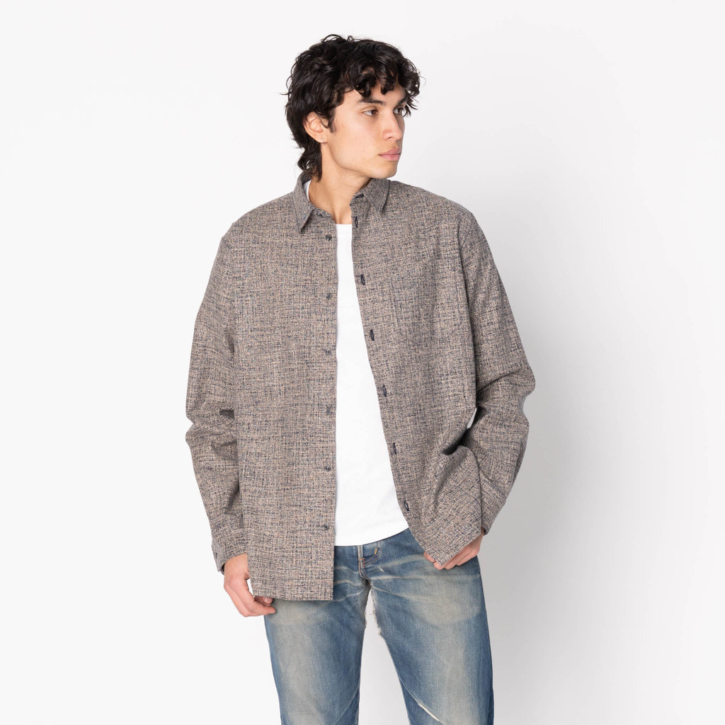 Zip Chore - Faded Corduroy Organic - Pale Indigo by Naked & Famous Denim