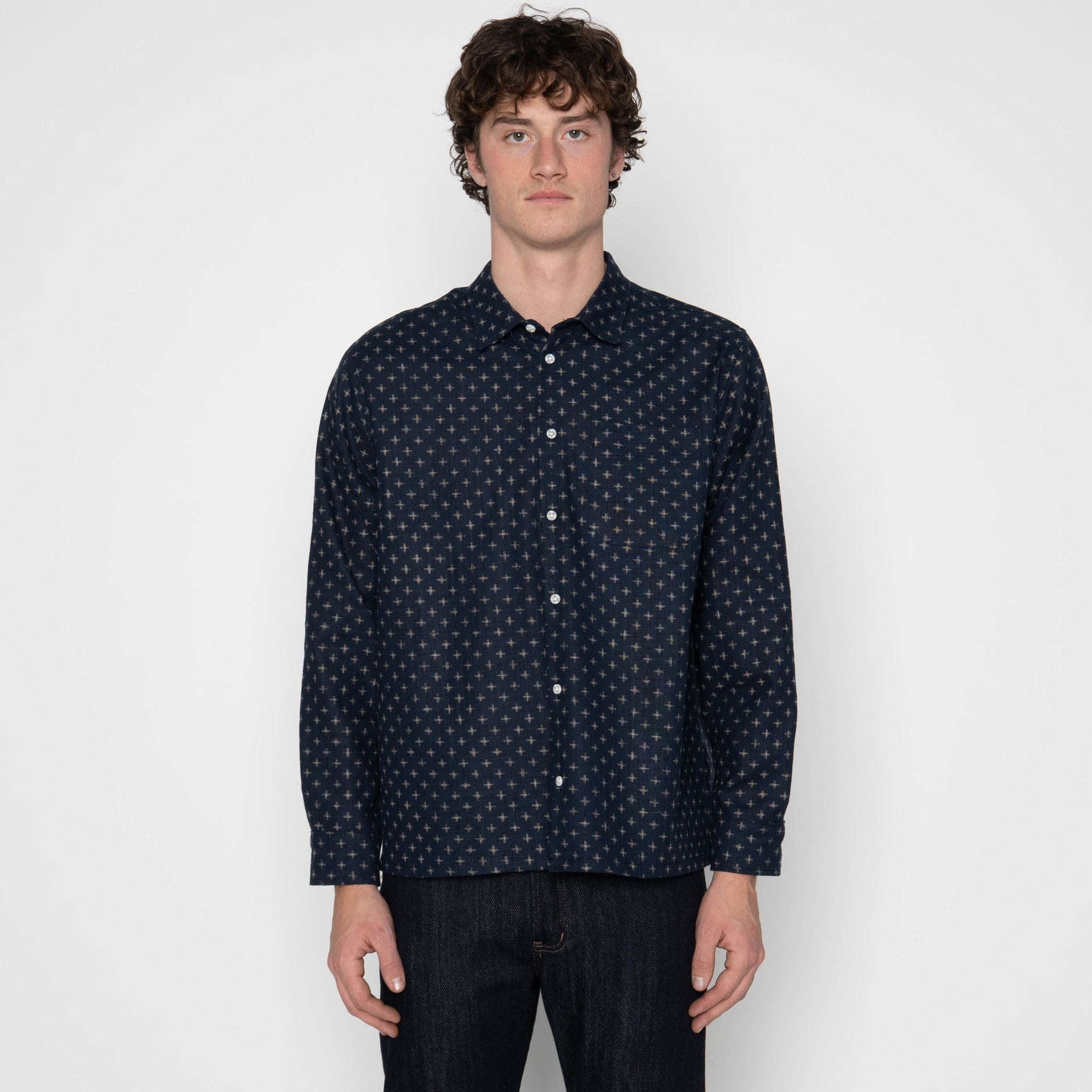 True Shirt - Igeta - Indigo by Naked & Famous Denim