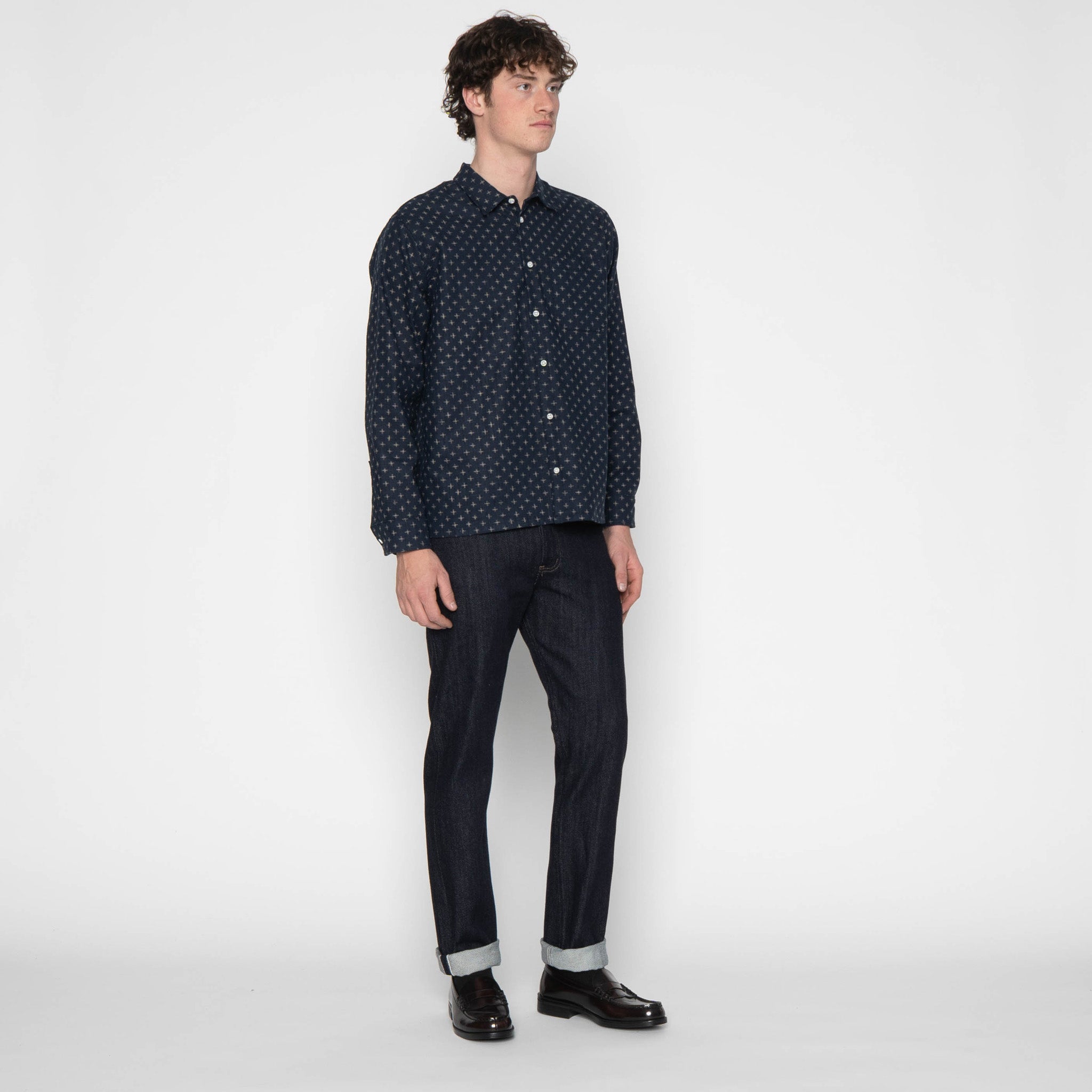 True Shirt - Igeta - Indigo by Naked & Famous Denim
