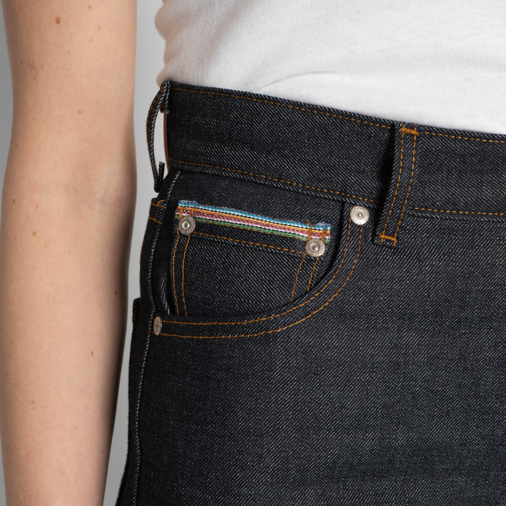 True Girl - Dia De Los Muertos Selvedge by Naked & Famous Denim