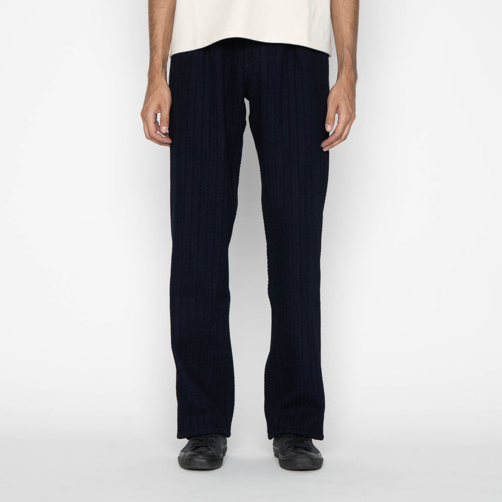 Pleated Trouser - Indigo Sugiaya - Indigo by Naked & Famous Denim