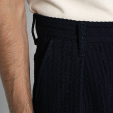 Load image into Gallery viewer, Pleated Trouser - Indigo Sugiaya - Indigo by Naked &amp; Famous Denim
