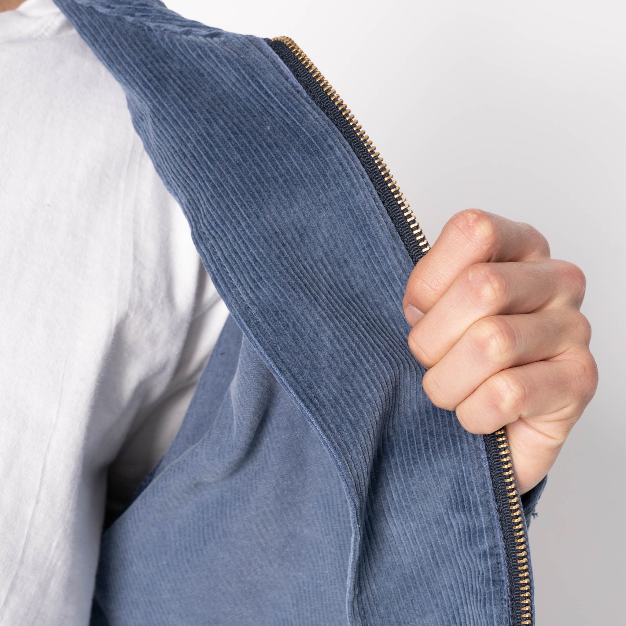 Denim Jacket - Elephant 14 - Dirty Elephant by Naked & Famous Denim