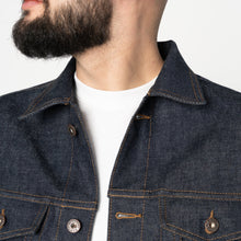 Load image into Gallery viewer, Denim Jacket - Blue Wave Selvedge | Naked &amp; Famous Denim
