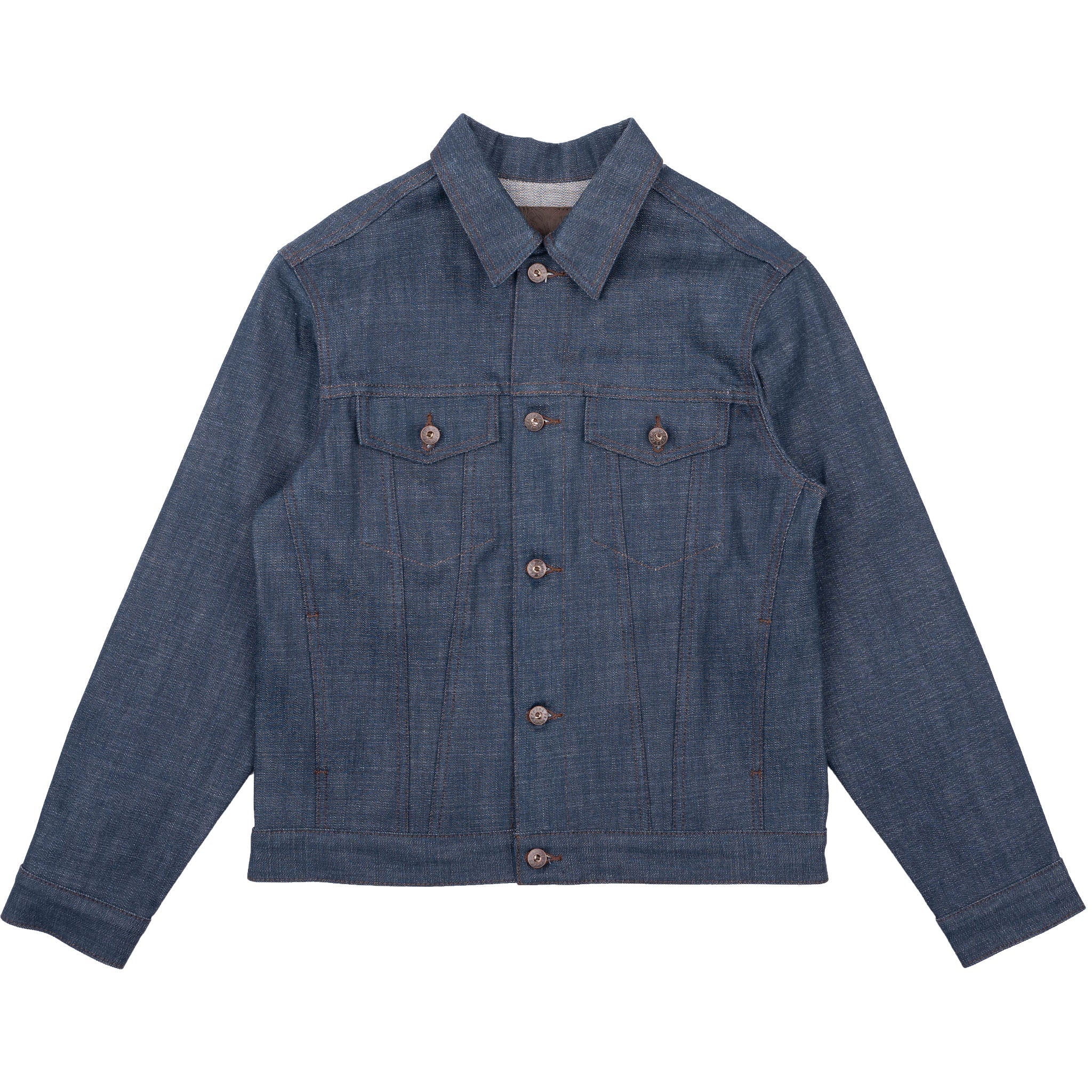 True Shirt - Printed - Autumn - Navy by Naked & Famous Denim