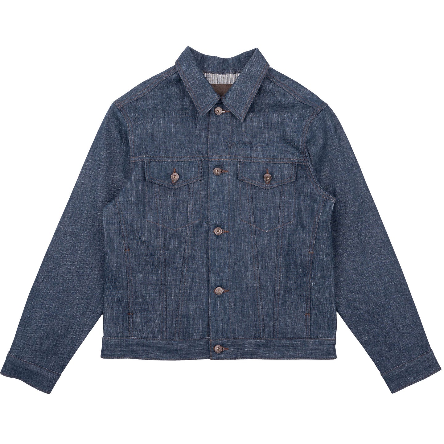 True Shirt - Printed - Autumn - Navy by Naked & Famous Denim
