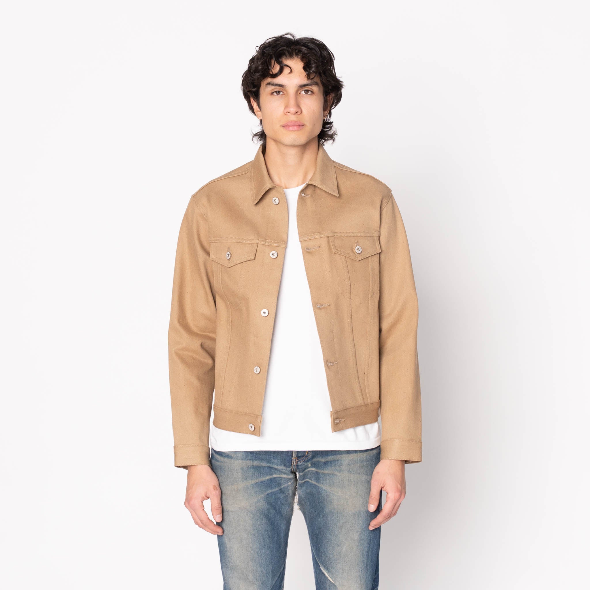 Denim Jacket - Brown Fox Selvedge - Brown – Naked & Famous Denim NYC