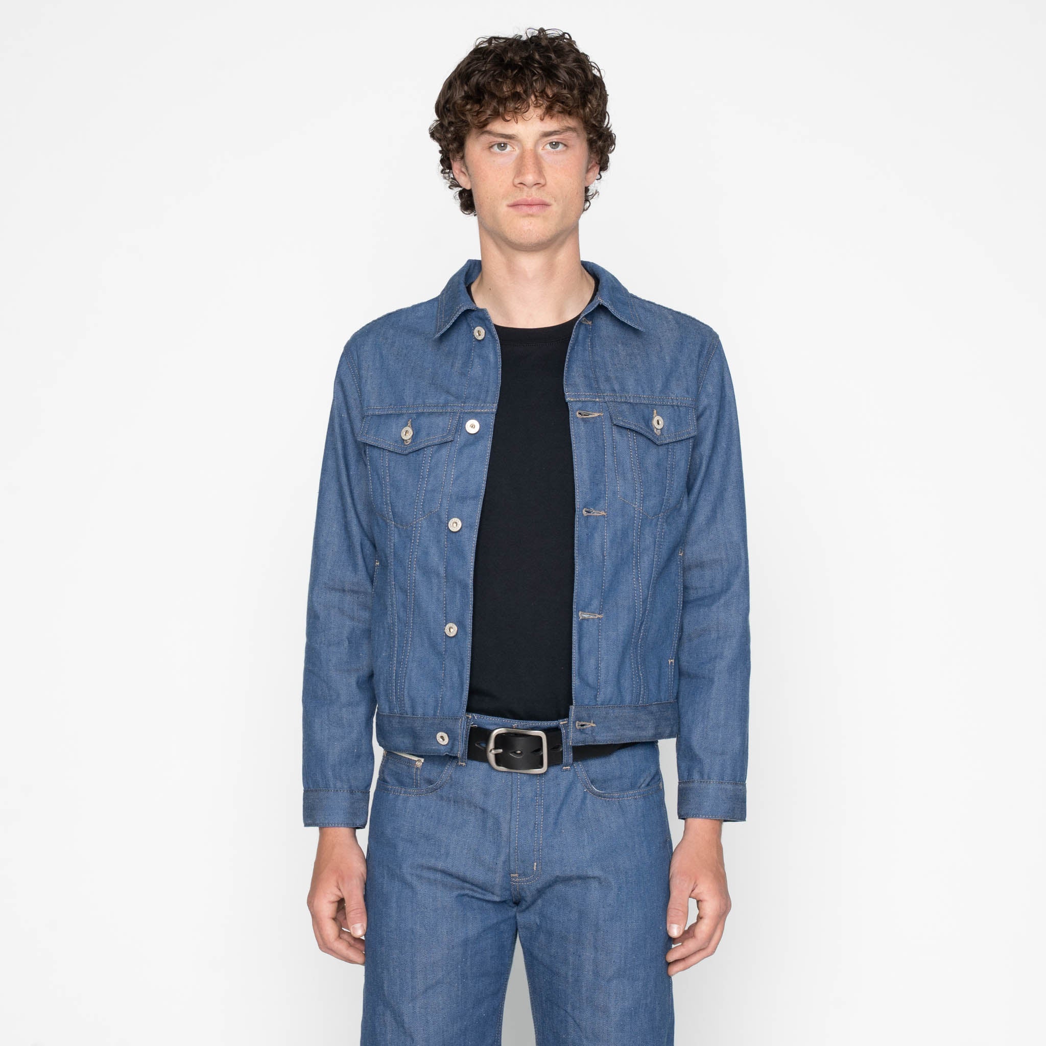 Denim Jacket - The Cat’s Pyjamas Selvedge - Blue by Naked & Famous Denim