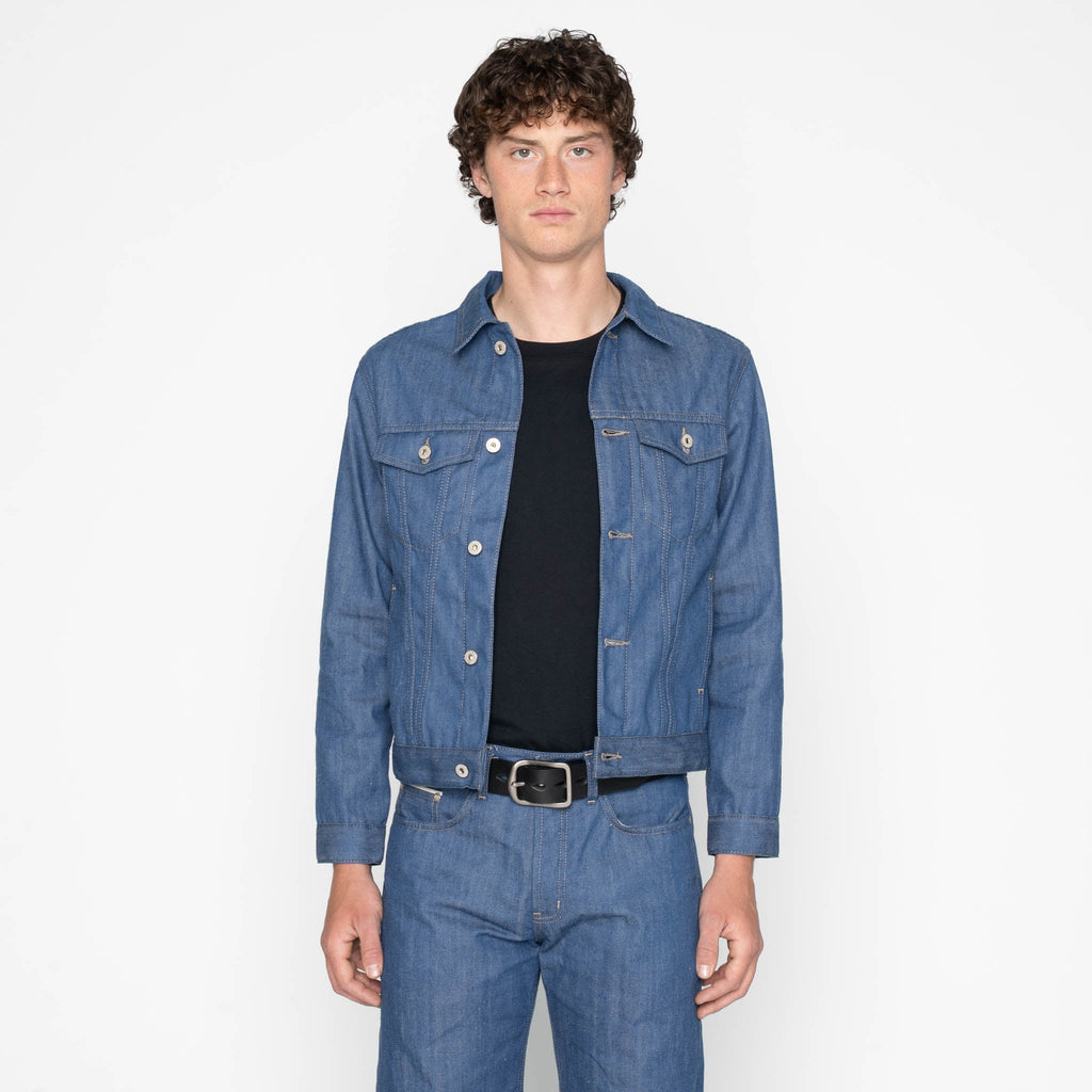 Denim Jacket - The Cat’s Pyjamas Selvedge - Blue by Naked & Famous Denim