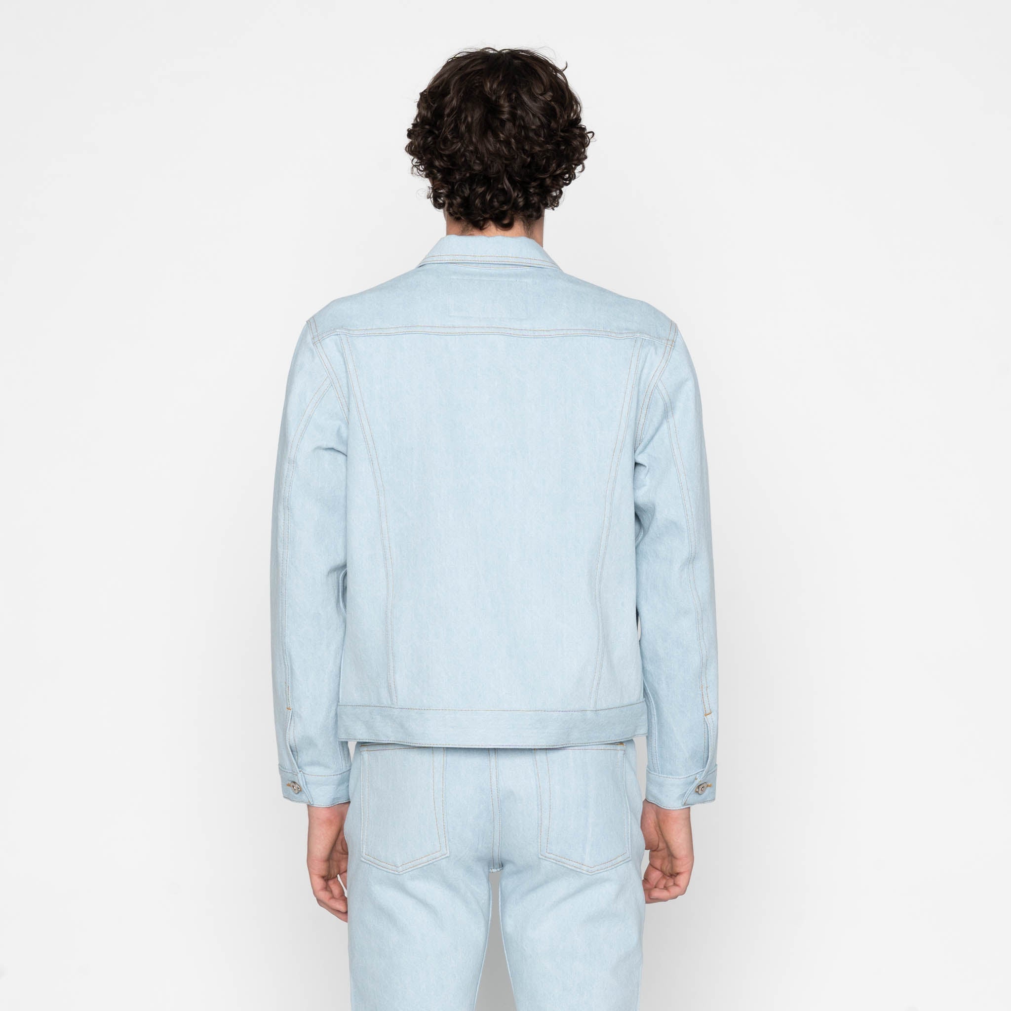 Denim Jacket - Secret Agent Denim - Bleach Blue – Naked & Famous