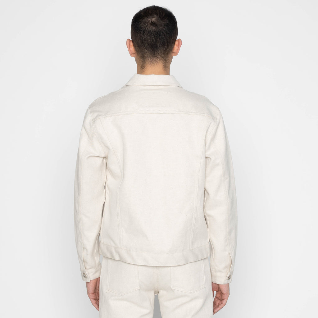 Denim Jacket - Tabi Selvedge - Off White