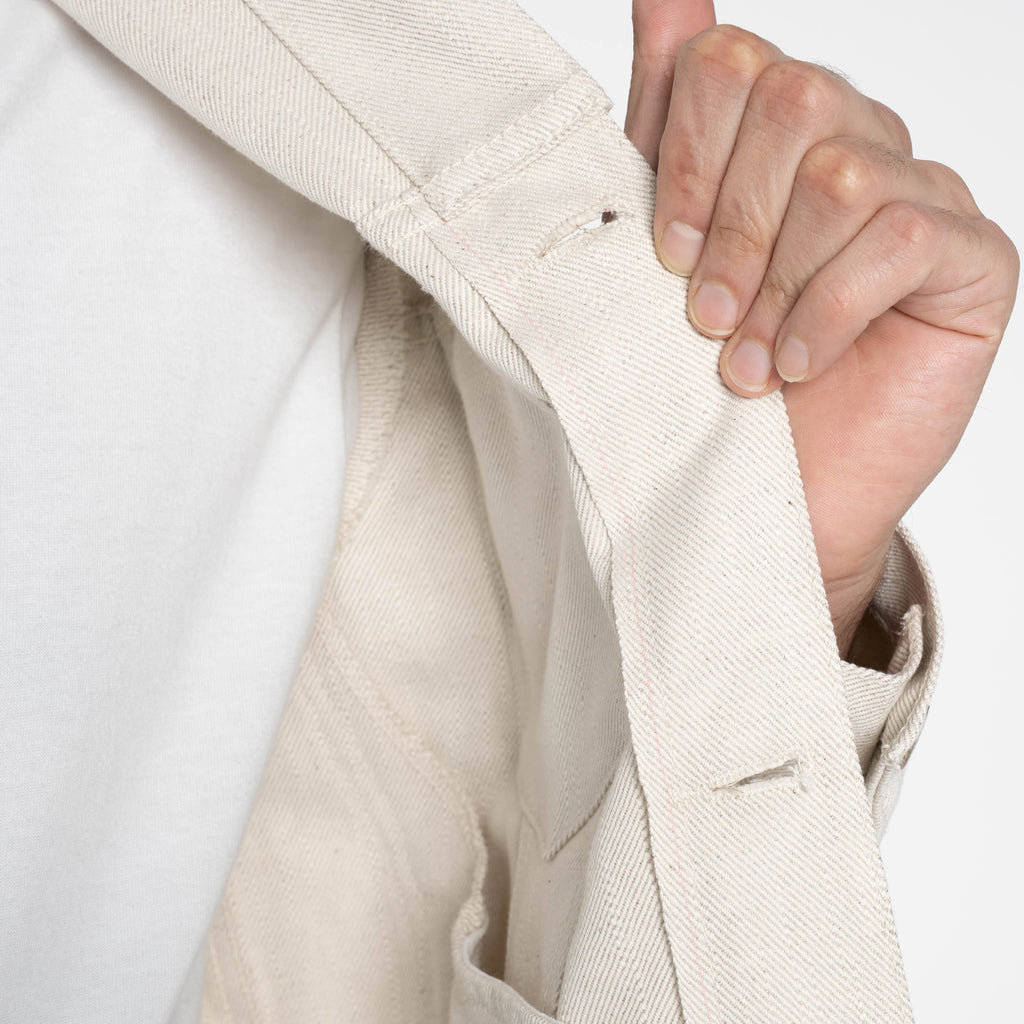 Denim Jacket - Tabi Selvedge - Off White